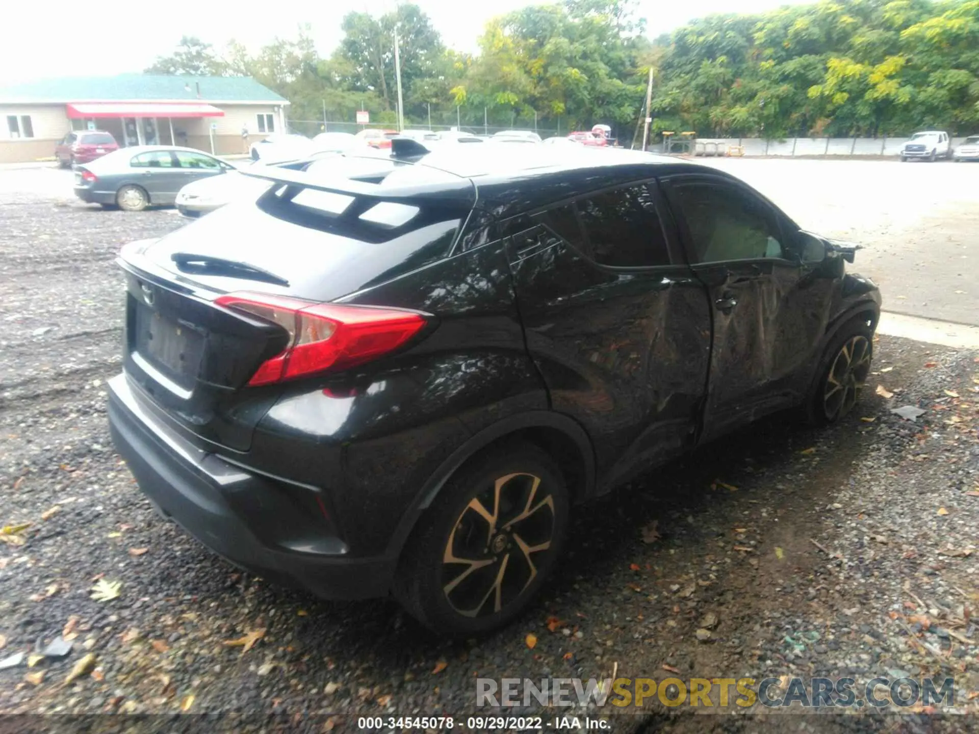 4 Фотография поврежденного автомобиля NMTKHMBX7KR077207 TOYOTA C-HR 2019