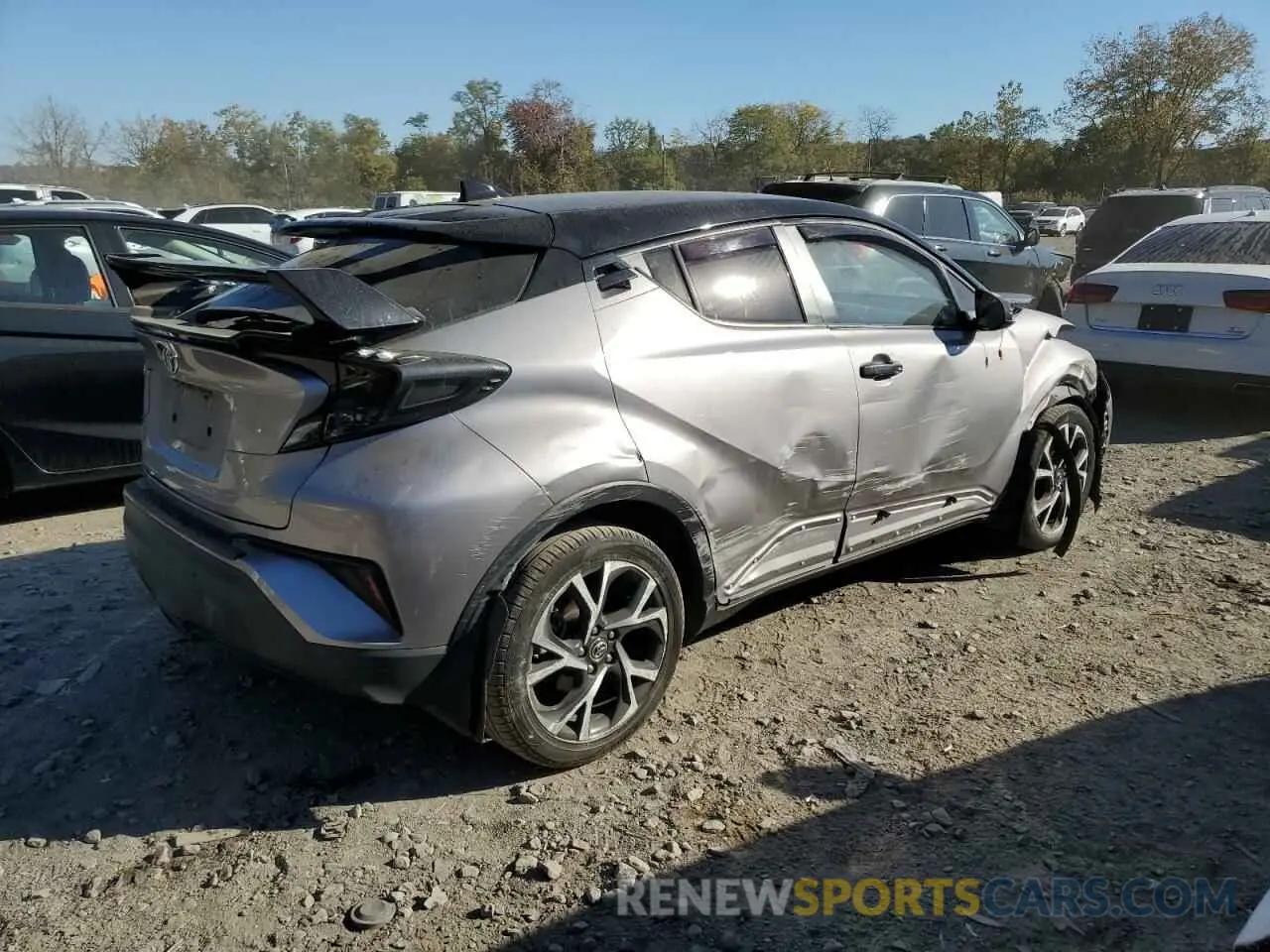 3 Photograph of a damaged car NMTKHMBX7KR088448 TOYOTA C-HR 2019