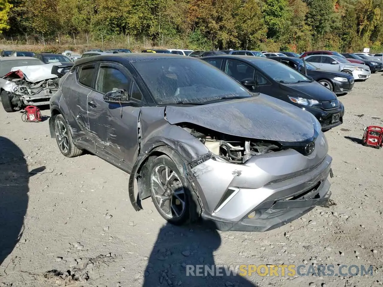 4 Photograph of a damaged car NMTKHMBX7KR088448 TOYOTA C-HR 2019