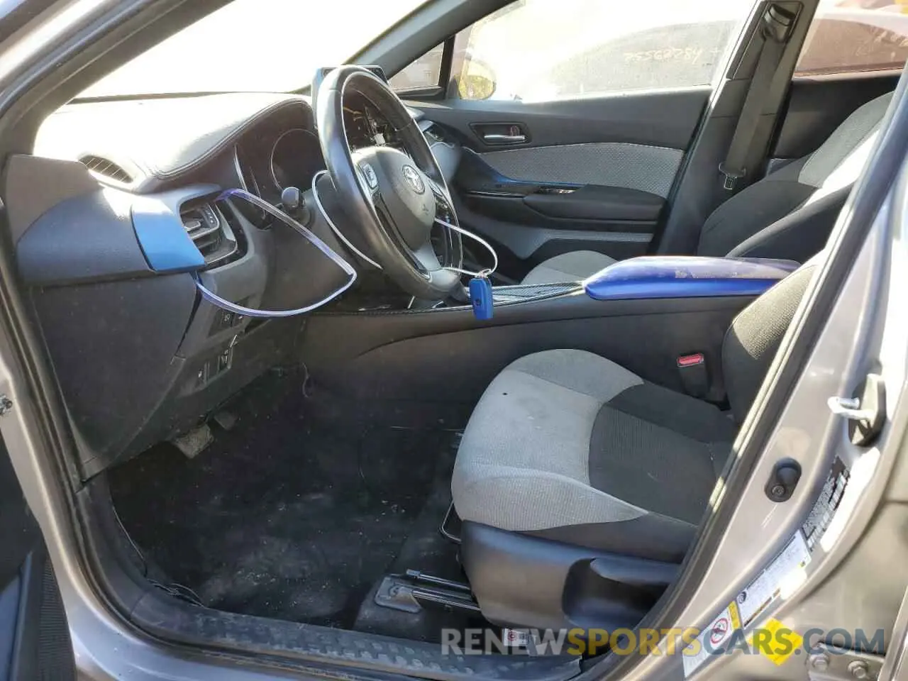 7 Photograph of a damaged car NMTKHMBX7KR088448 TOYOTA C-HR 2019