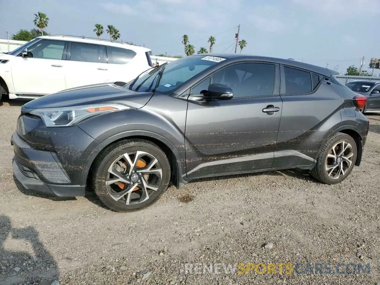 1 Photograph of a damaged car NMTKHMBX7KR091916 TOYOTA C-HR 2019