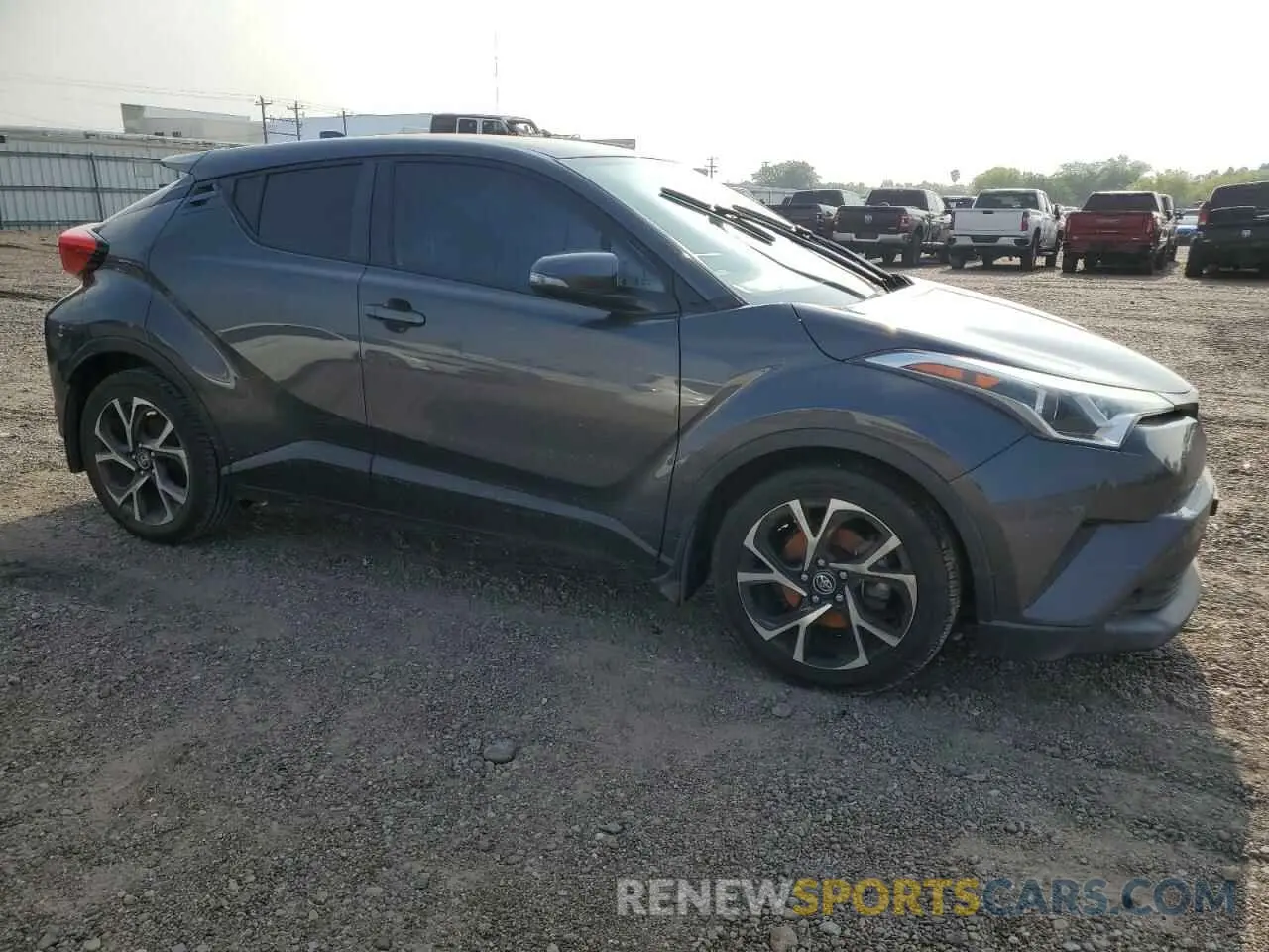 4 Photograph of a damaged car NMTKHMBX7KR091916 TOYOTA C-HR 2019