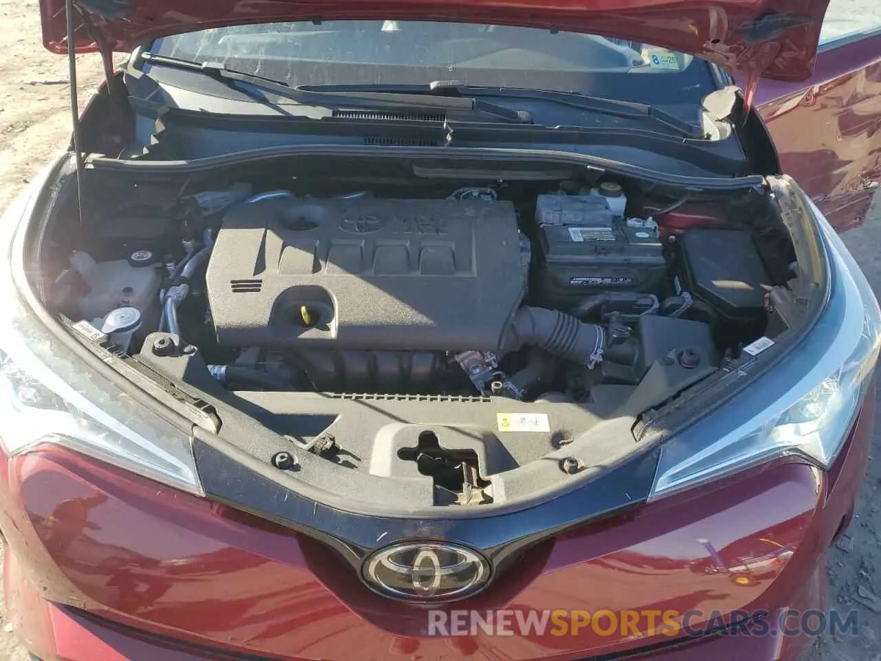 11 Фотография поврежденного автомобиля NMTKHMBX7KR092029 TOYOTA C-HR 2019