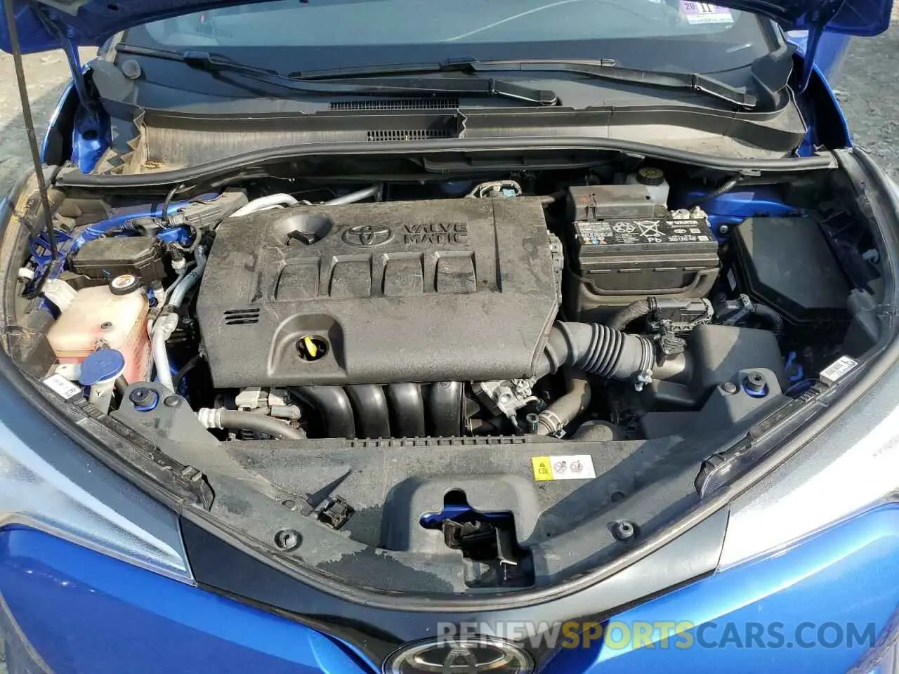 12 Photograph of a damaged car NMTKHMBX7KR098834 TOYOTA C-HR 2019
