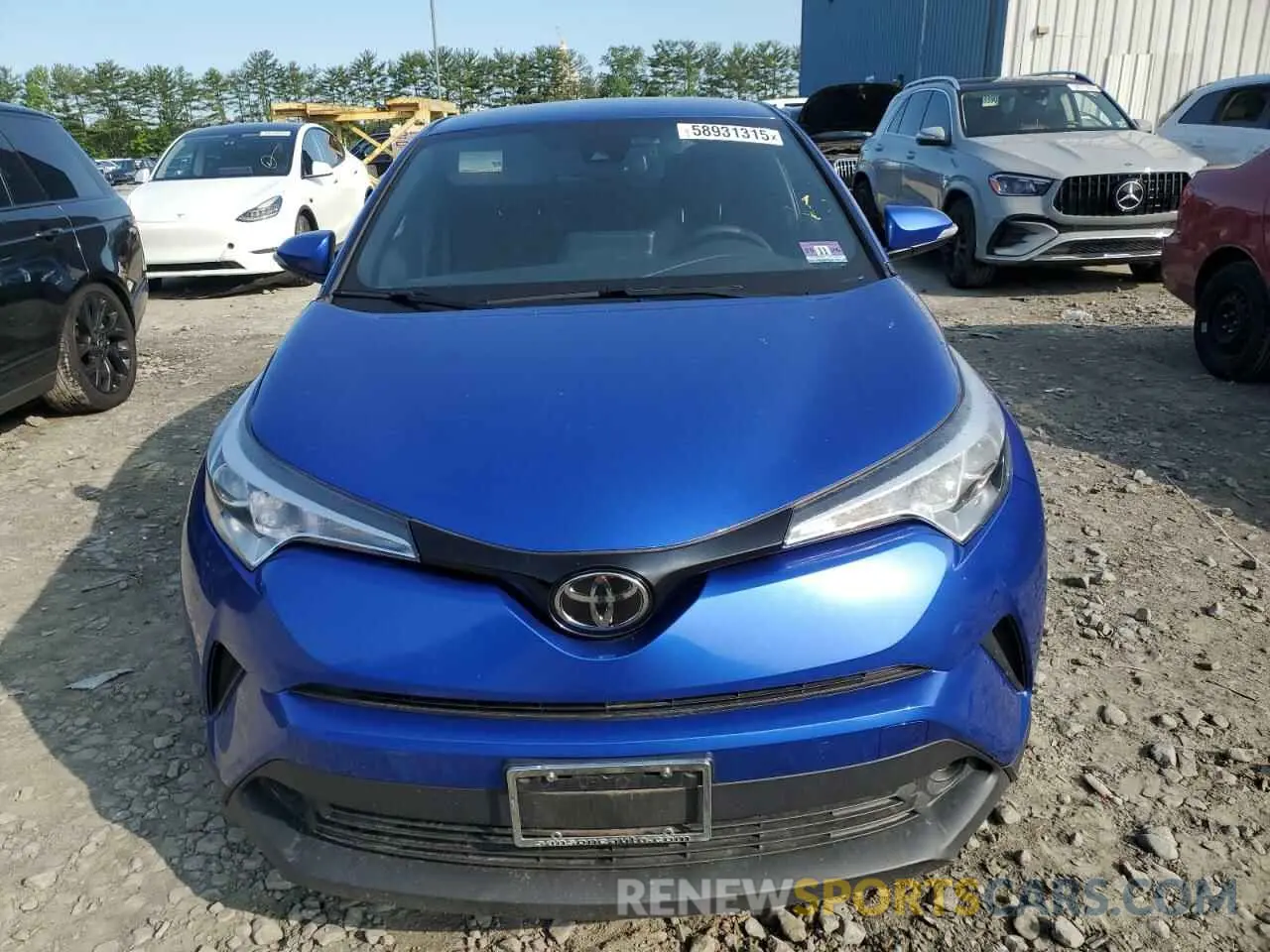 5 Photograph of a damaged car NMTKHMBX7KR098834 TOYOTA C-HR 2019