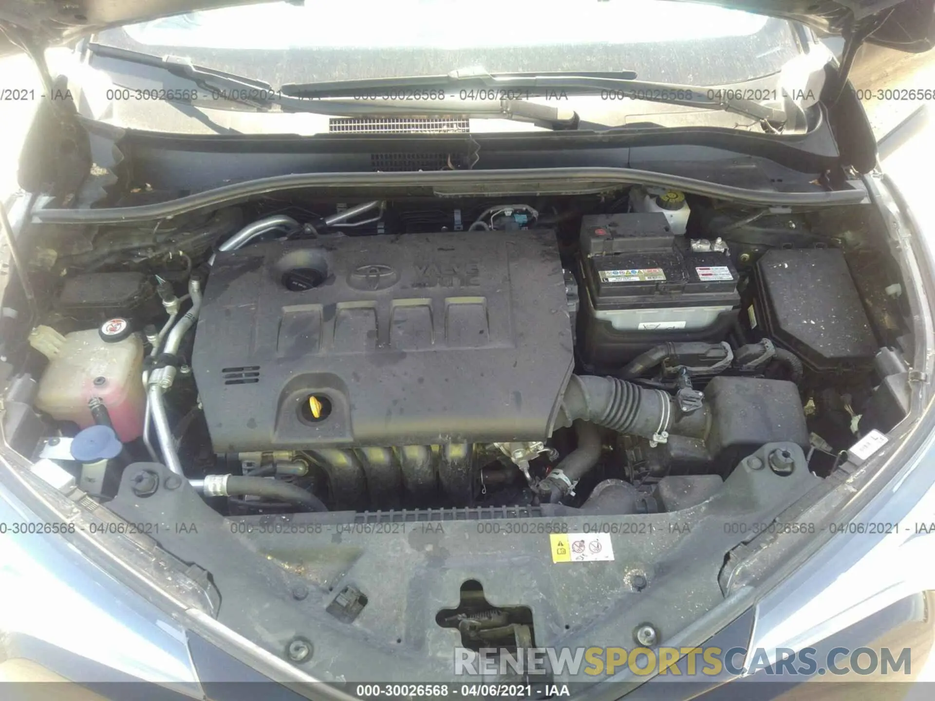 10 Photograph of a damaged car NMTKHMBX8KR073120 TOYOTA C-HR 2019