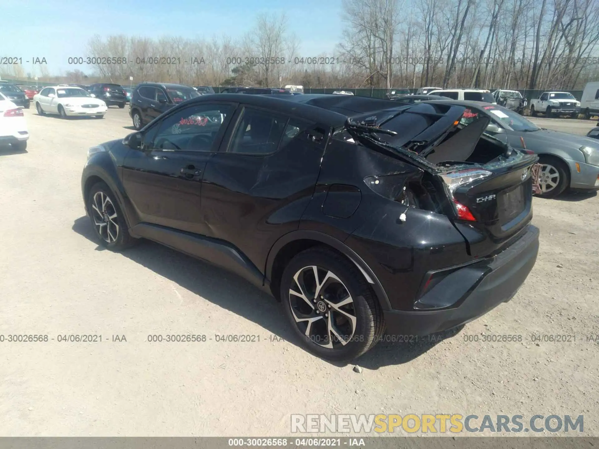 3 Photograph of a damaged car NMTKHMBX8KR073120 TOYOTA C-HR 2019
