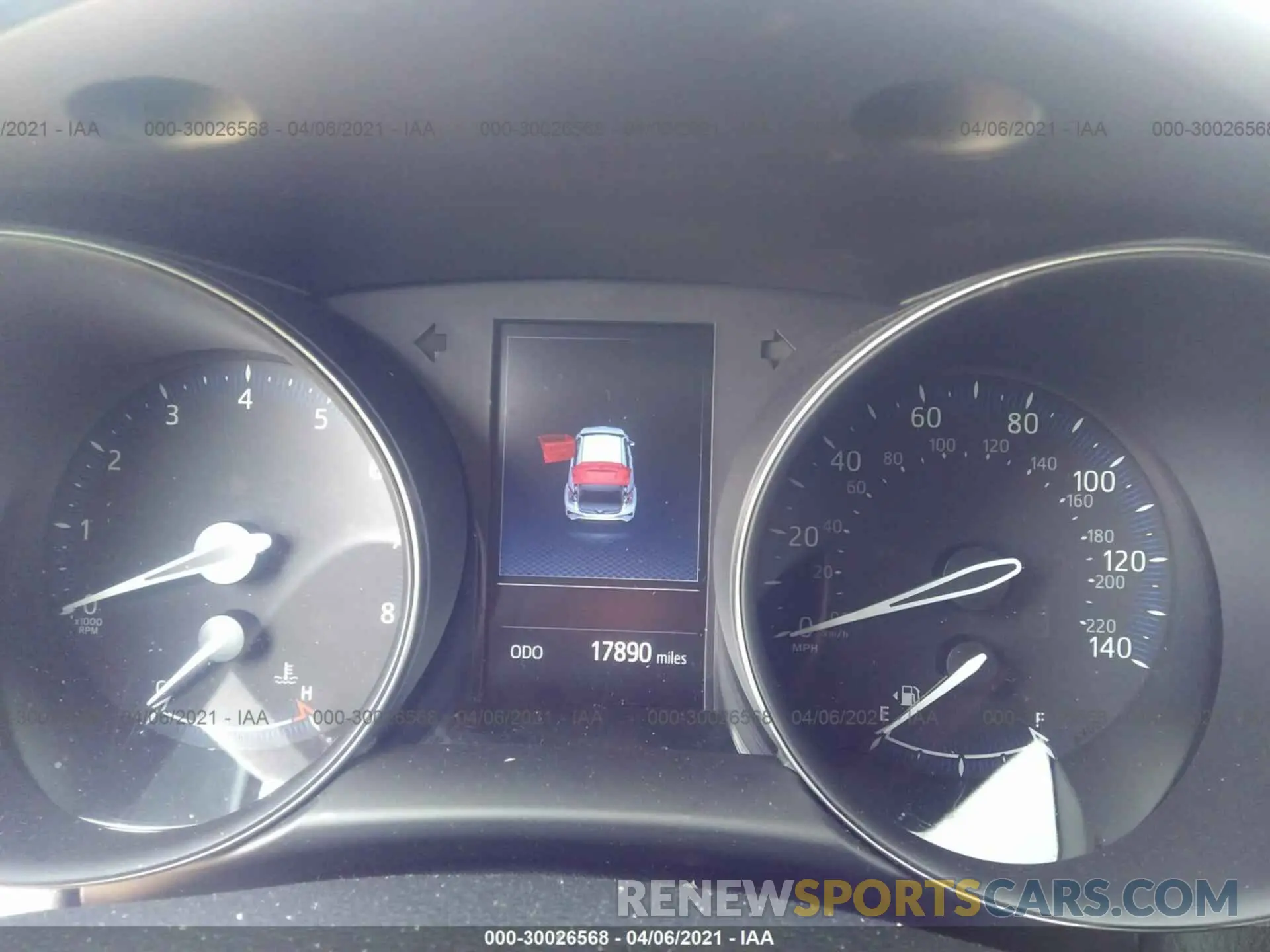 7 Photograph of a damaged car NMTKHMBX8KR073120 TOYOTA C-HR 2019