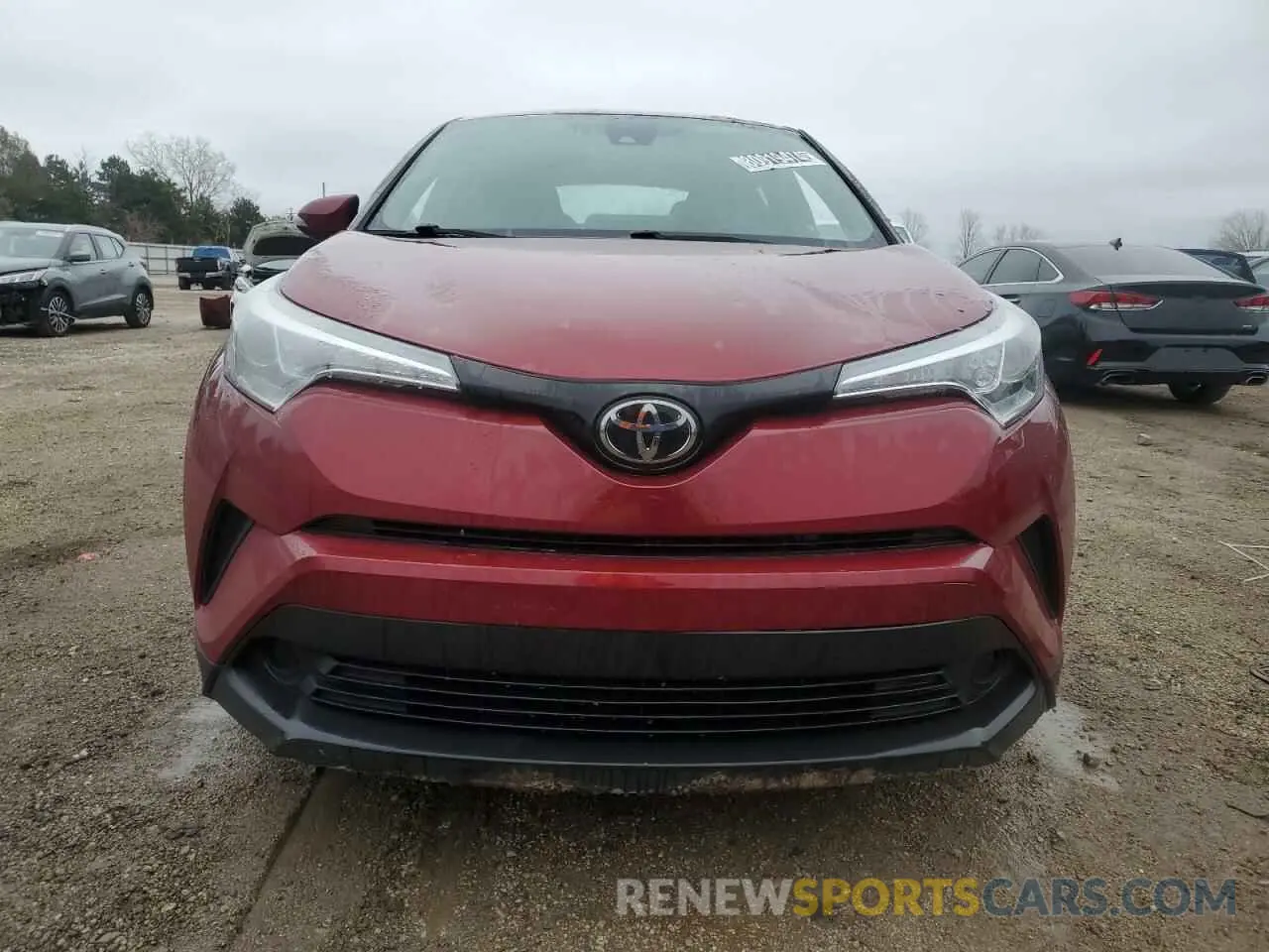 5 Фотография поврежденного автомобиля NMTKHMBX8KR084733 TOYOTA C-HR 2019