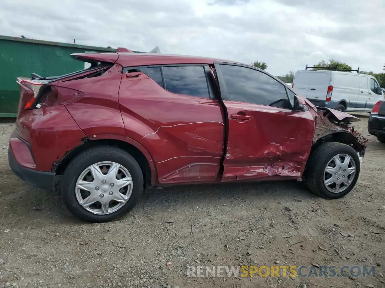 3 Photograph of a damaged car NMTKHMBX8KR092279 TOYOTA C-HR 2019