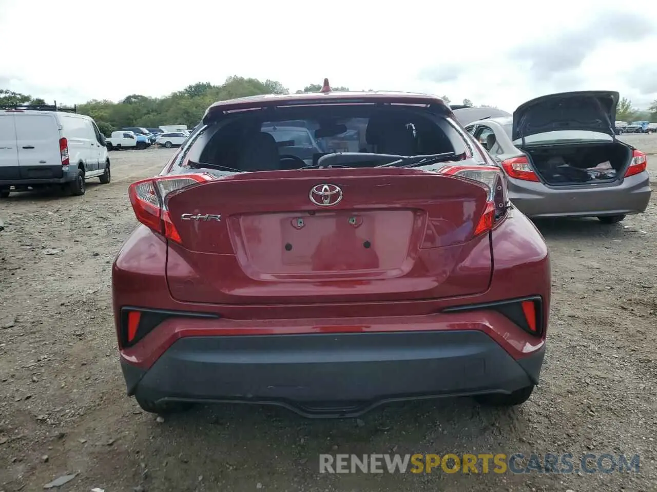 6 Photograph of a damaged car NMTKHMBX8KR092279 TOYOTA C-HR 2019