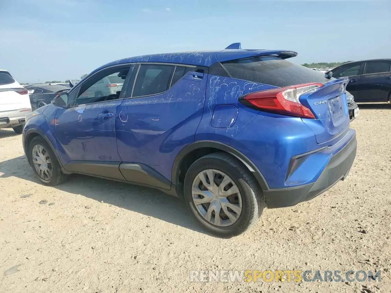 2 Photograph of a damaged car NMTKHMBX8KR097773 TOYOTA C-HR 2019