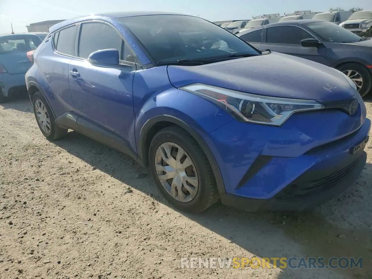4 Photograph of a damaged car NMTKHMBX8KR097773 TOYOTA C-HR 2019
