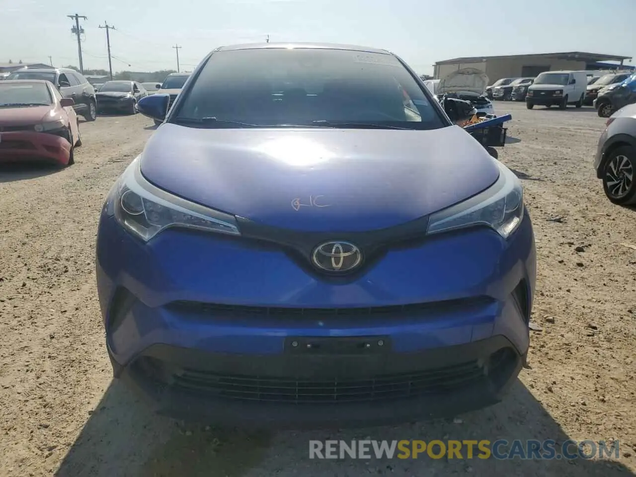 5 Photograph of a damaged car NMTKHMBX8KR097773 TOYOTA C-HR 2019