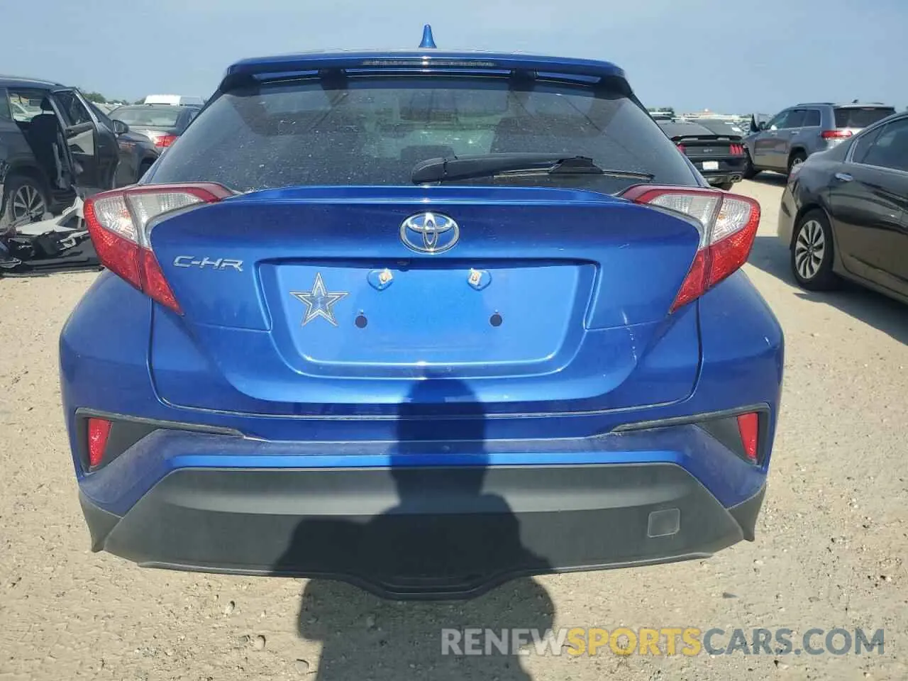 6 Photograph of a damaged car NMTKHMBX8KR097773 TOYOTA C-HR 2019