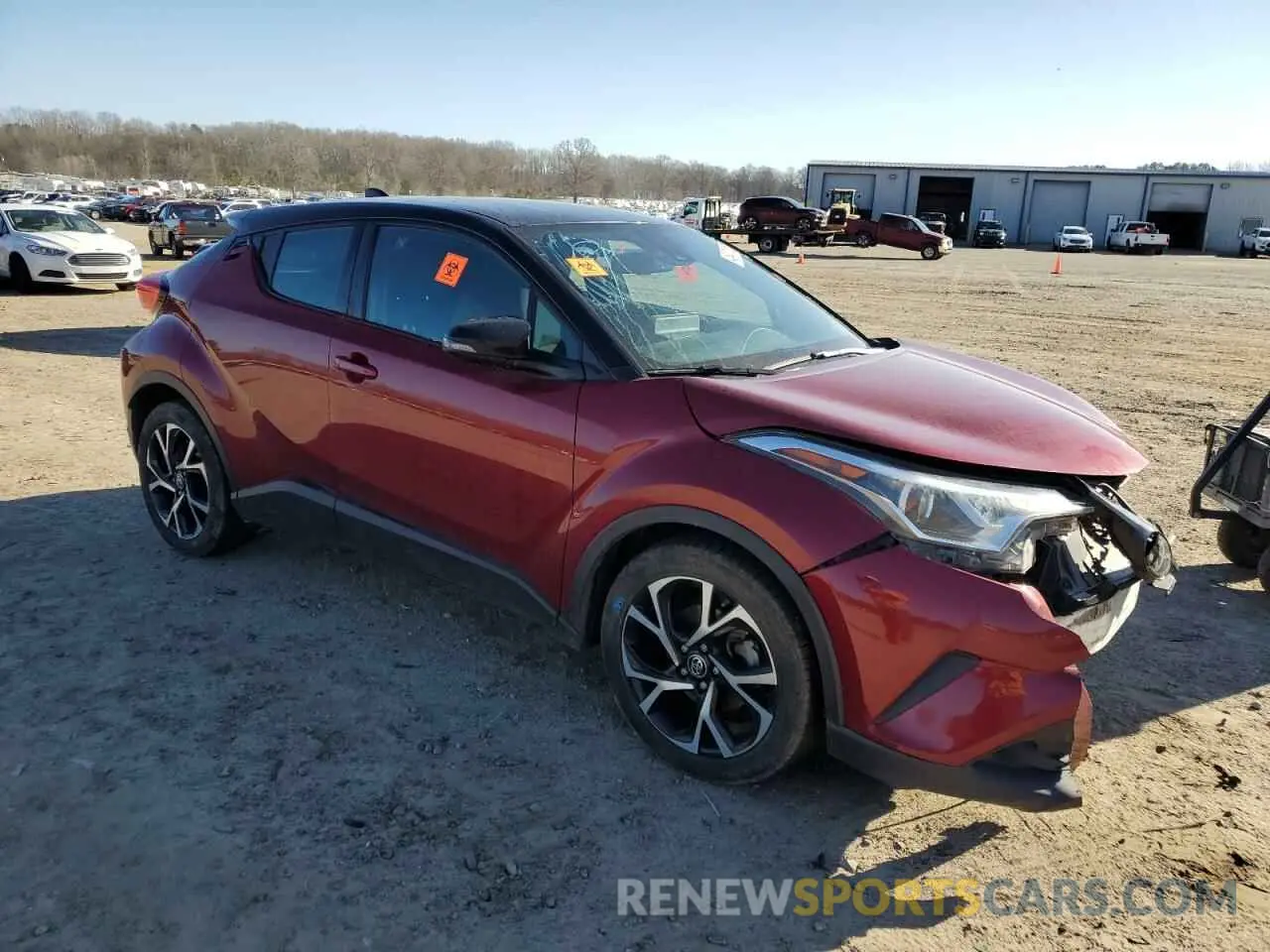 4 Photograph of a damaged car NMTKHMBX9KR081257 TOYOTA C-HR 2019