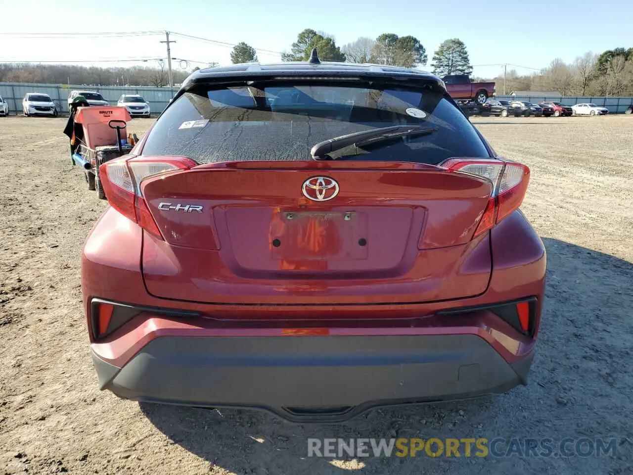 6 Photograph of a damaged car NMTKHMBX9KR081257 TOYOTA C-HR 2019