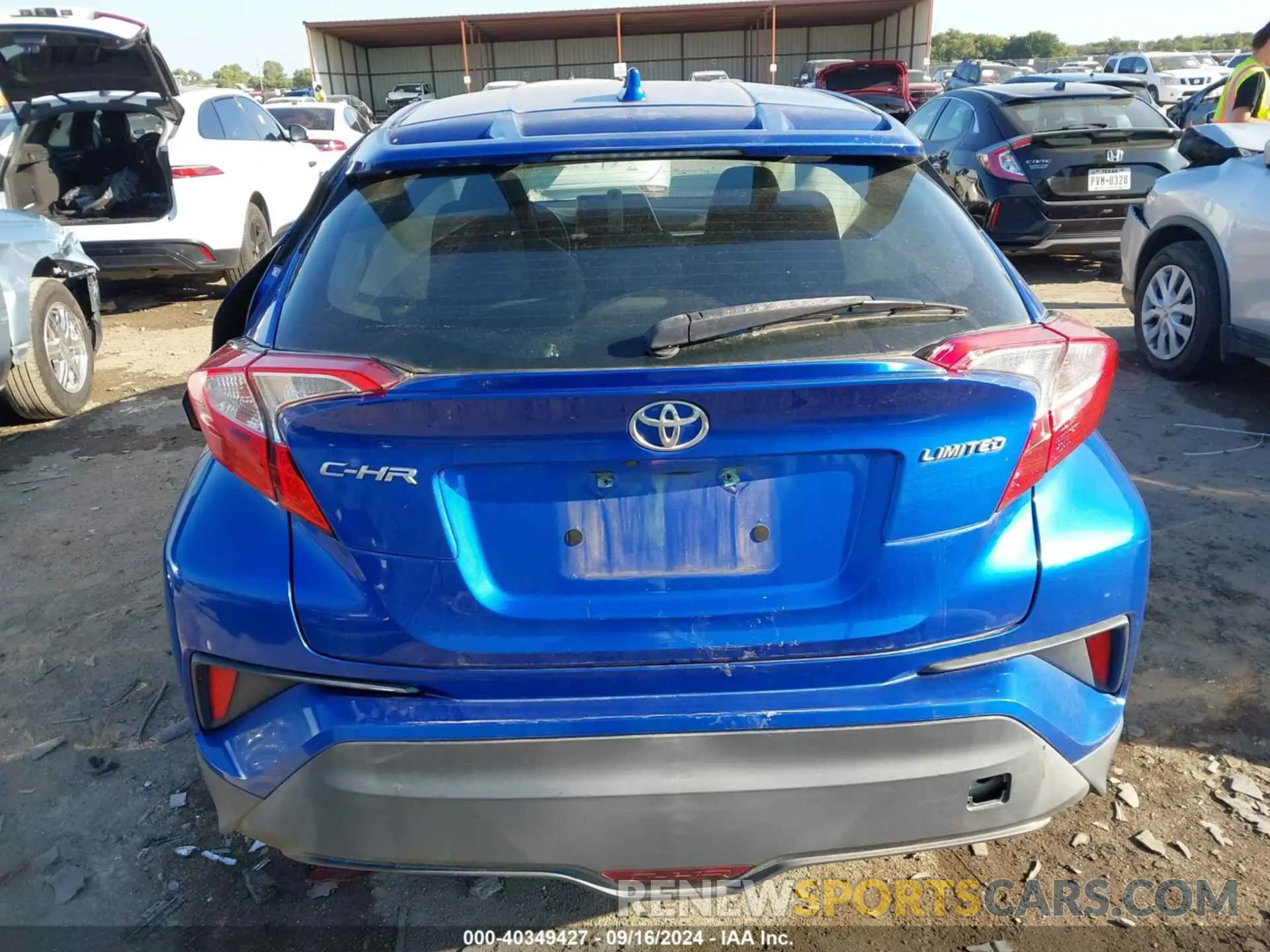 16 Photograph of a damaged car NMTKHMBX9KR083283 TOYOTA C-HR 2019