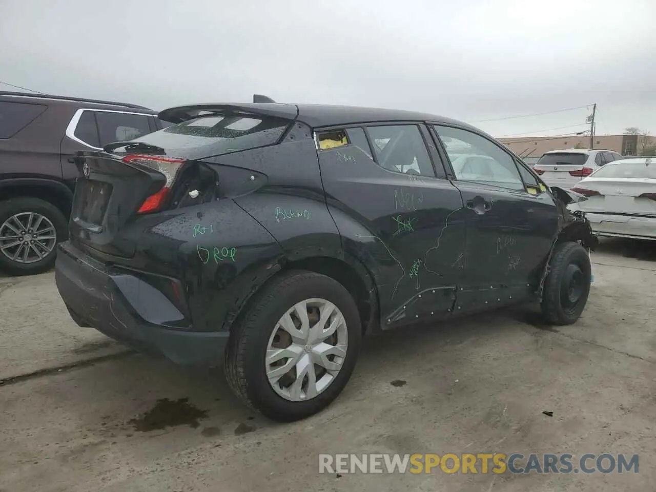 3 Photograph of a damaged car NMTKHMBXXKR076410 TOYOTA C-HR 2019