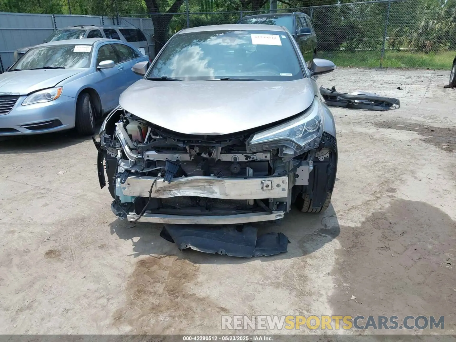 6 Photograph of a damaged car NMTKHMBXXKR095524 TOYOTA C-HR 2019
