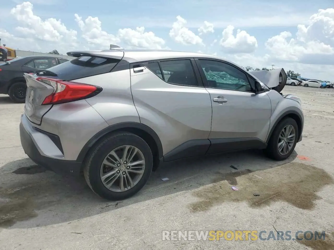 3 Фотография поврежденного автомобиля NMTKHMBXXKR099055 TOYOTA C-HR 2019