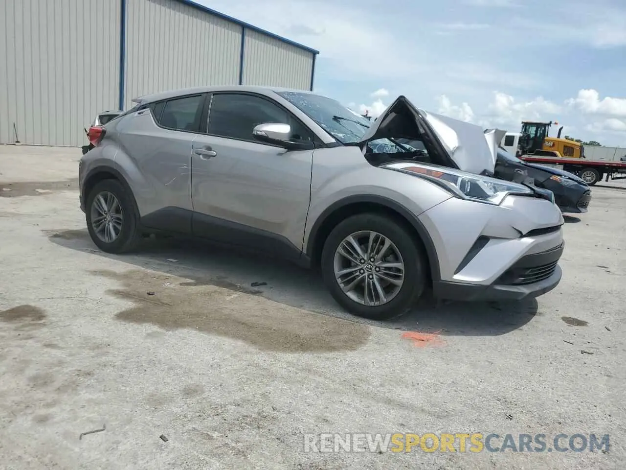 4 Фотография поврежденного автомобиля NMTKHMBXXKR099055 TOYOTA C-HR 2019