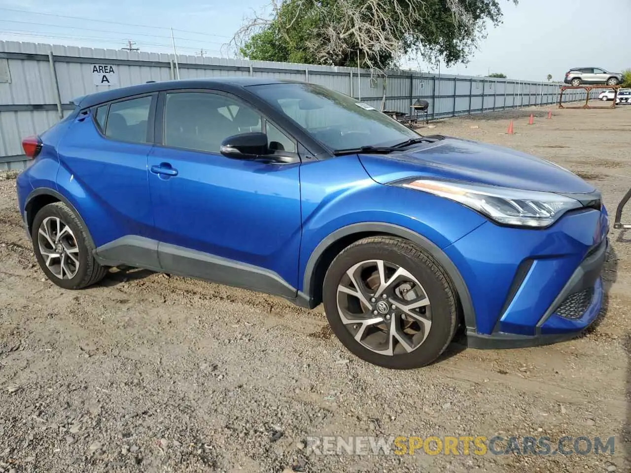 4 Фотография поврежденного автомобиля JTNKHMBX0L1068750 TOYOTA C-HR 2020