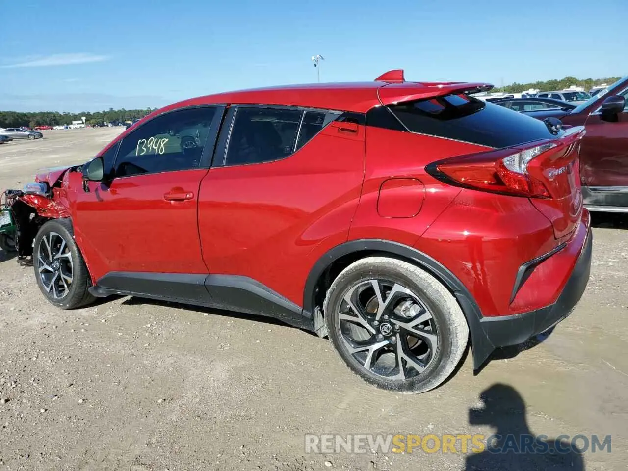 2 Фотография поврежденного автомобиля JTNKHMBX0L1084298 TOYOTA C-HR 2020
