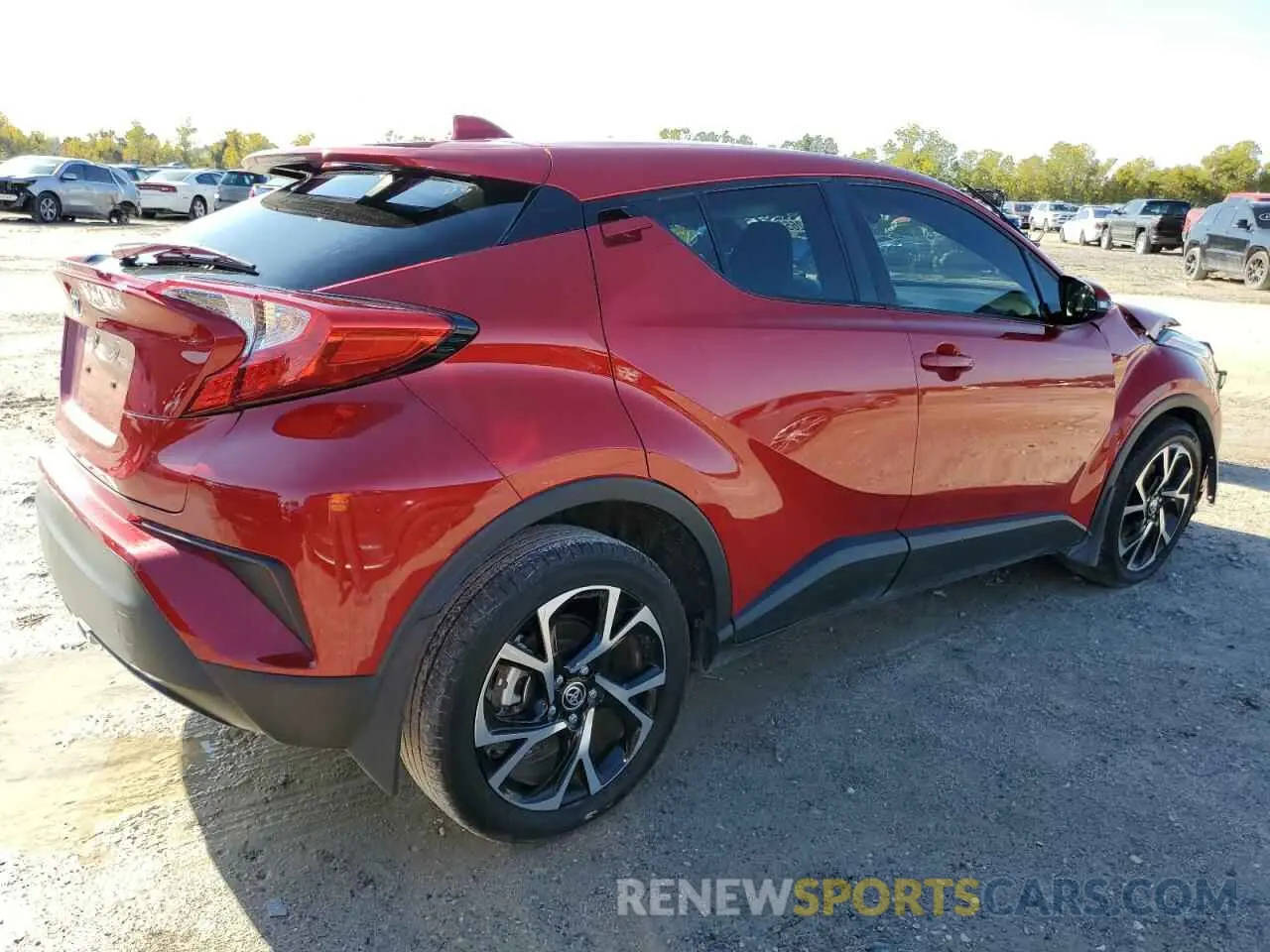 3 Фотография поврежденного автомобиля JTNKHMBX0L1084298 TOYOTA C-HR 2020