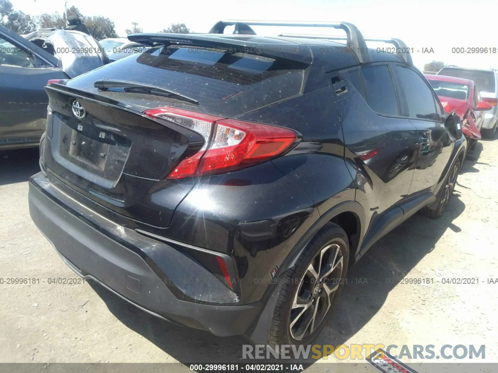 4 Photograph of a damaged car JTNKHMBX1L1068160 TOYOTA C-HR 2020