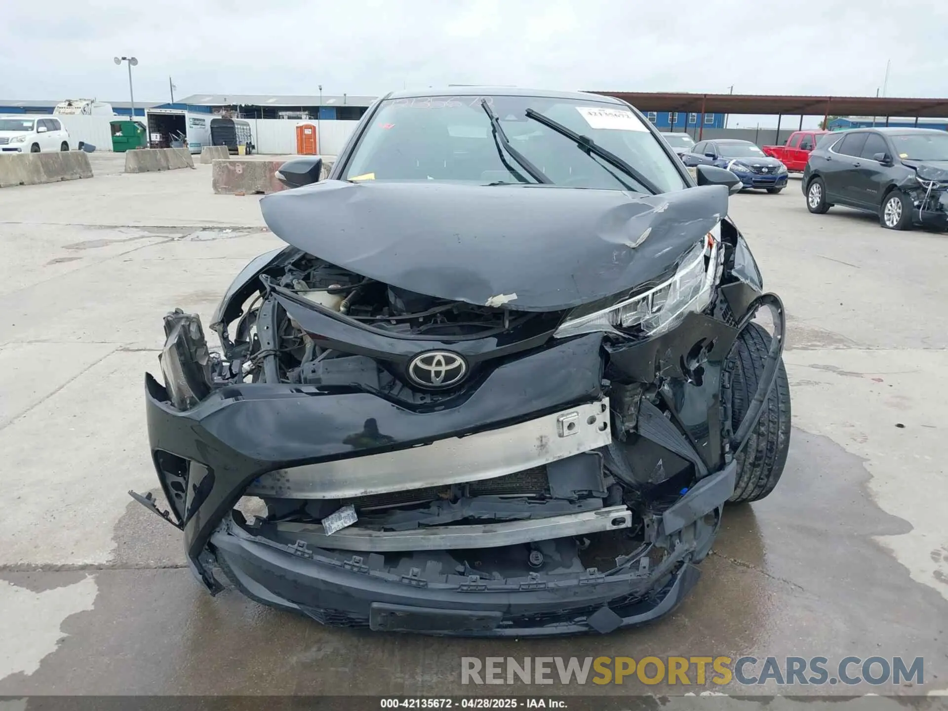 6 Photograph of a damaged car JTNKHMBX1L1074377 TOYOTA C-HR 2020