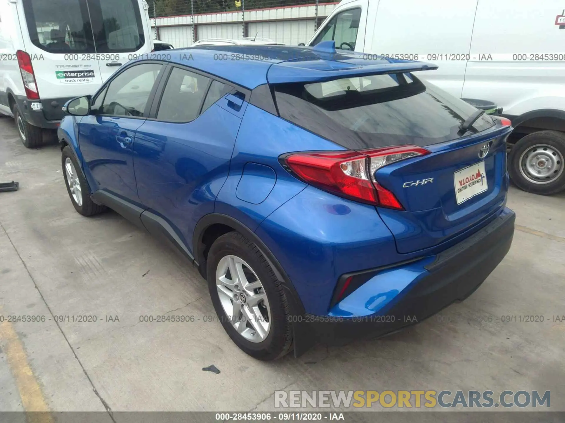 3 Photograph of a damaged car JTNKHMBX1L1075478 TOYOTA C-HR 2020