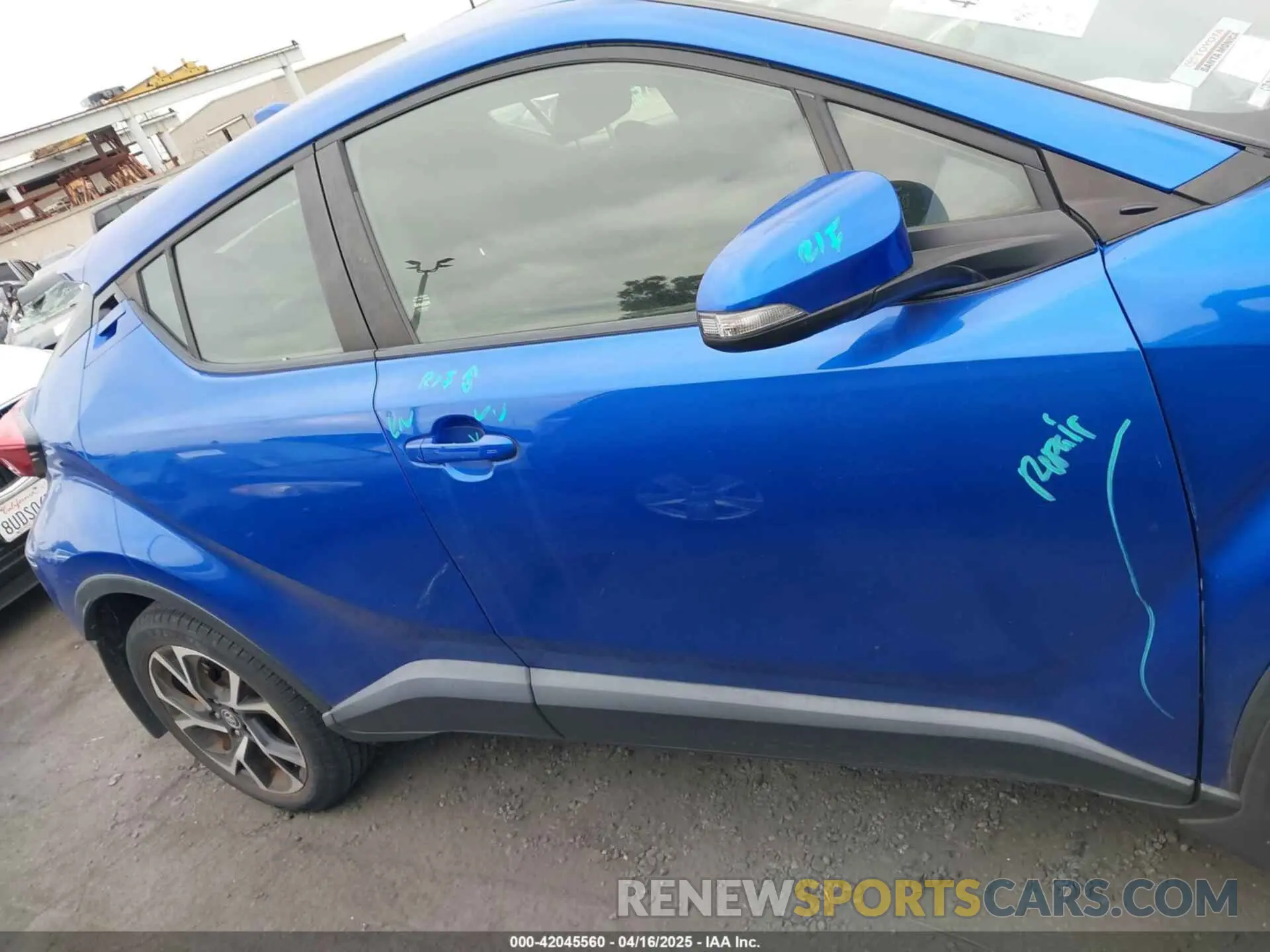 14 Фотография поврежденного автомобиля JTNKHMBX1L1077246 TOYOTA C-HR 2020