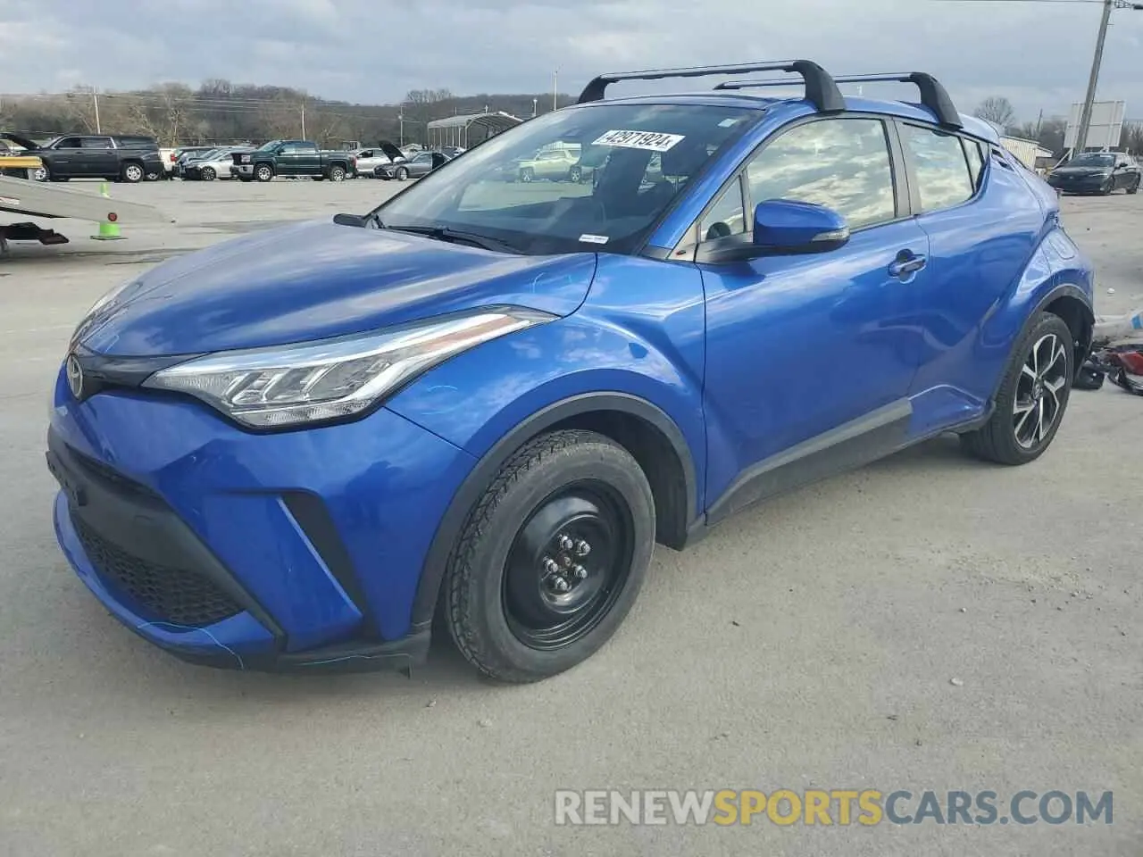1 Photograph of a damaged car JTNKHMBX1L1090997 TOYOTA C-HR 2020