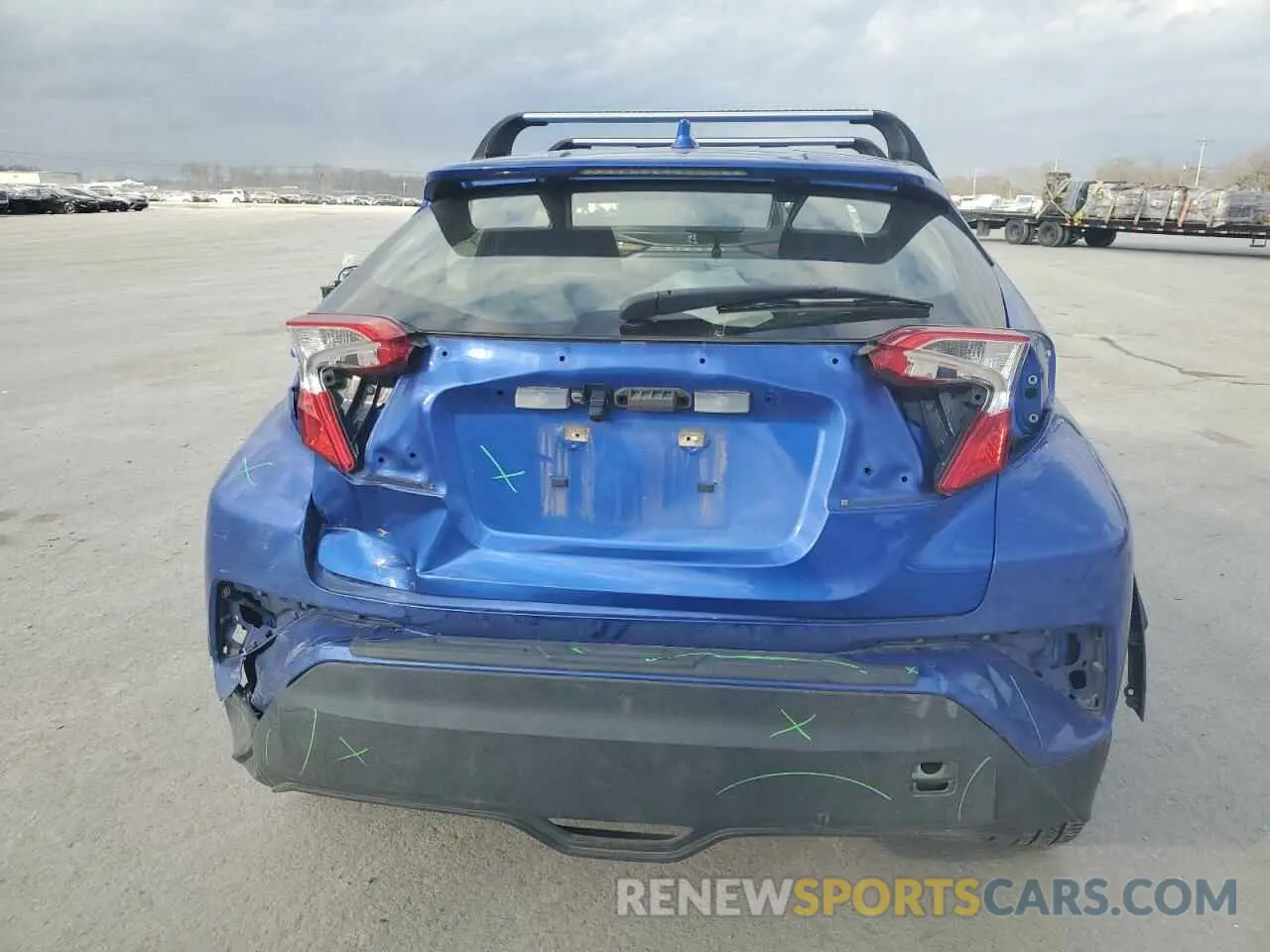 6 Photograph of a damaged car JTNKHMBX1L1090997 TOYOTA C-HR 2020