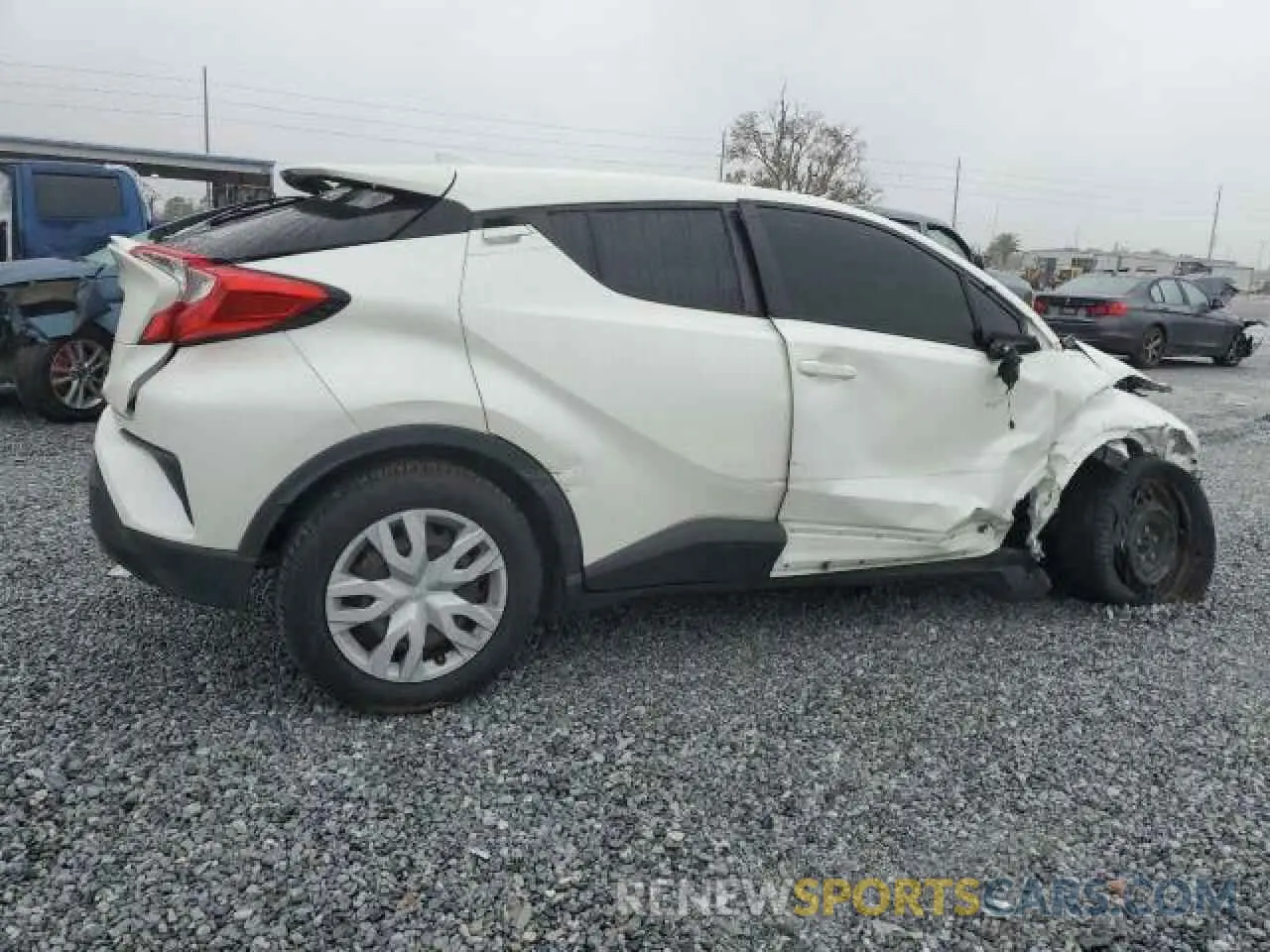 3 Фотография поврежденного автомобиля JTNKHMBX1L1092846 TOYOTA C-HR 2020