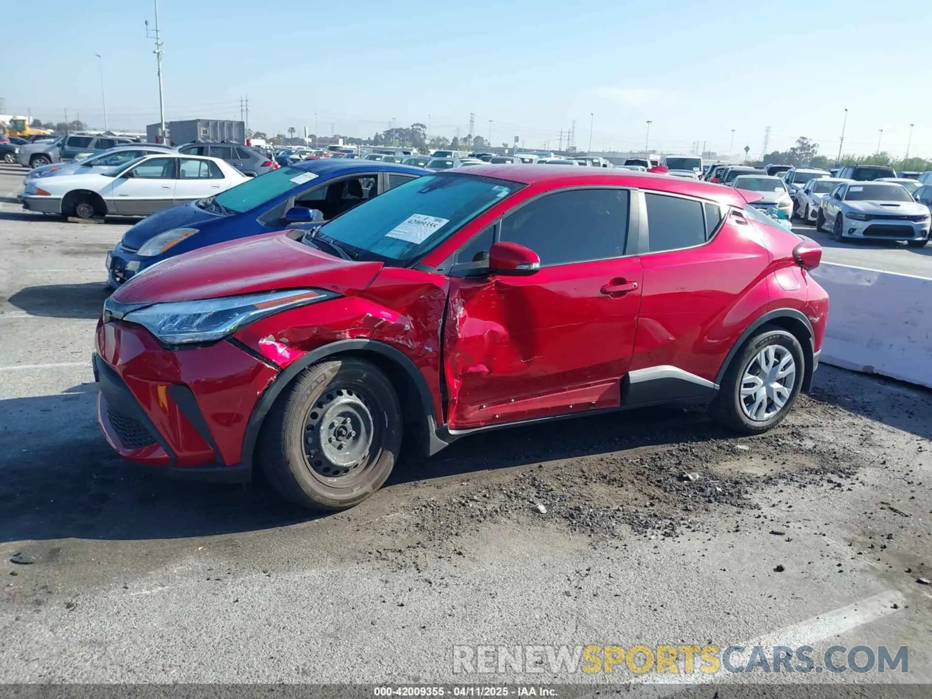 14 Photograph of a damaged car JTNKHMBX2L1093164 TOYOTA C-HR 2020