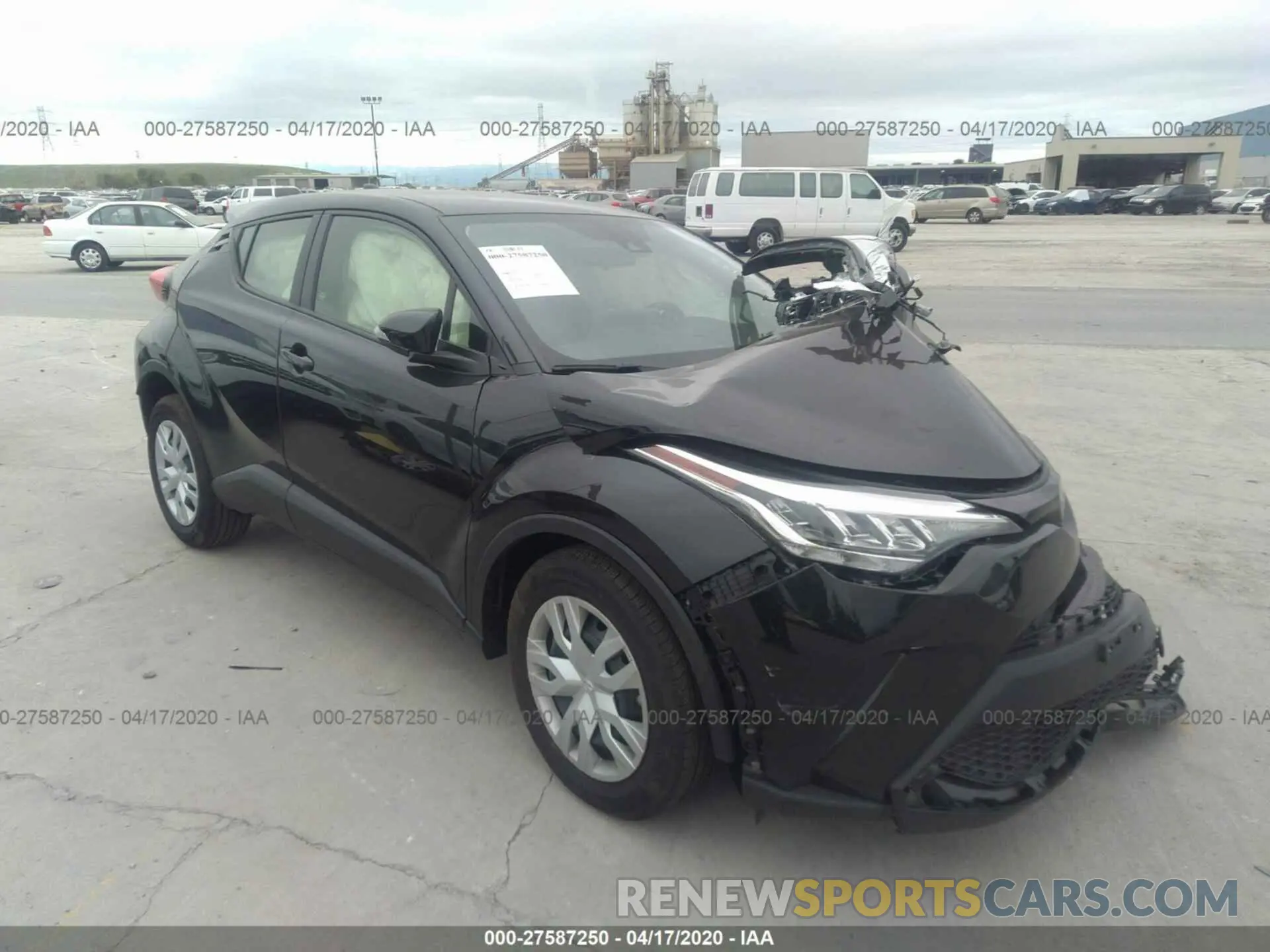 1 Photograph of a damaged car JTNKHMBX3L1068032 TOYOTA C-HR 2020