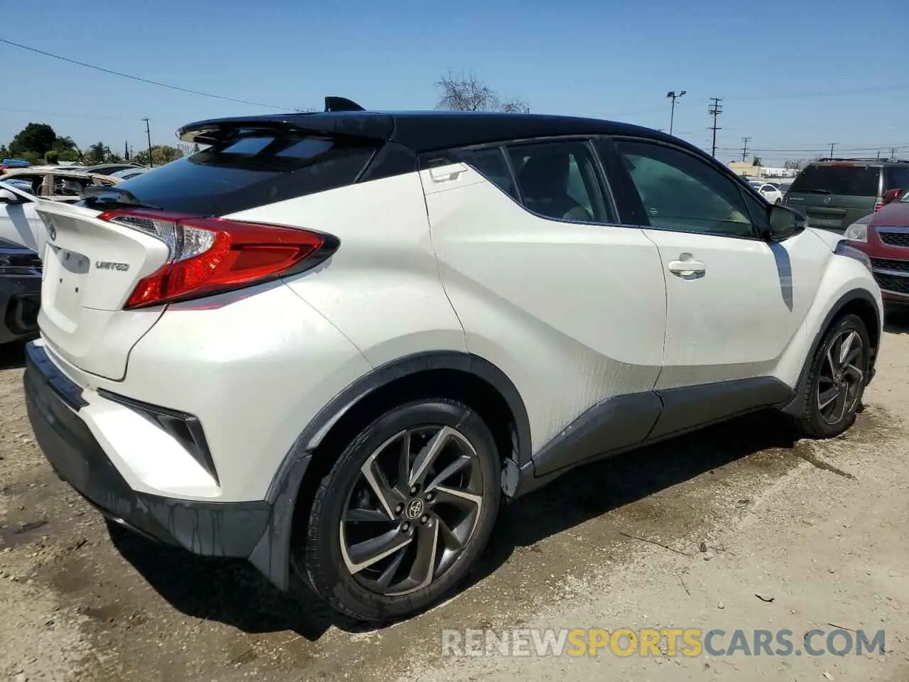 3 Фотография поврежденного автомобиля JTNKHMBX3L1074624 TOYOTA C-HR 2020