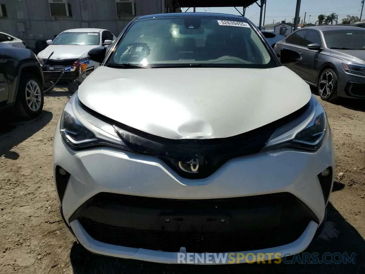 5 Фотография поврежденного автомобиля JTNKHMBX3L1074624 TOYOTA C-HR 2020