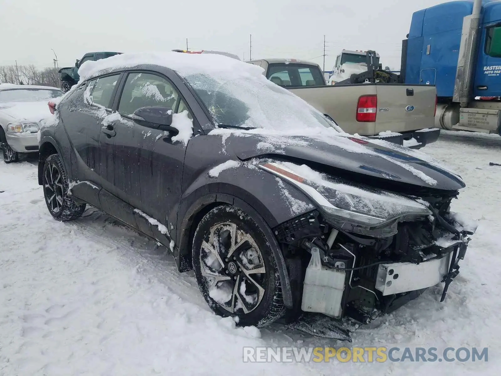 1 Photograph of a damaged car JTNKHMBX3L1077698 TOYOTA C-HR 2020