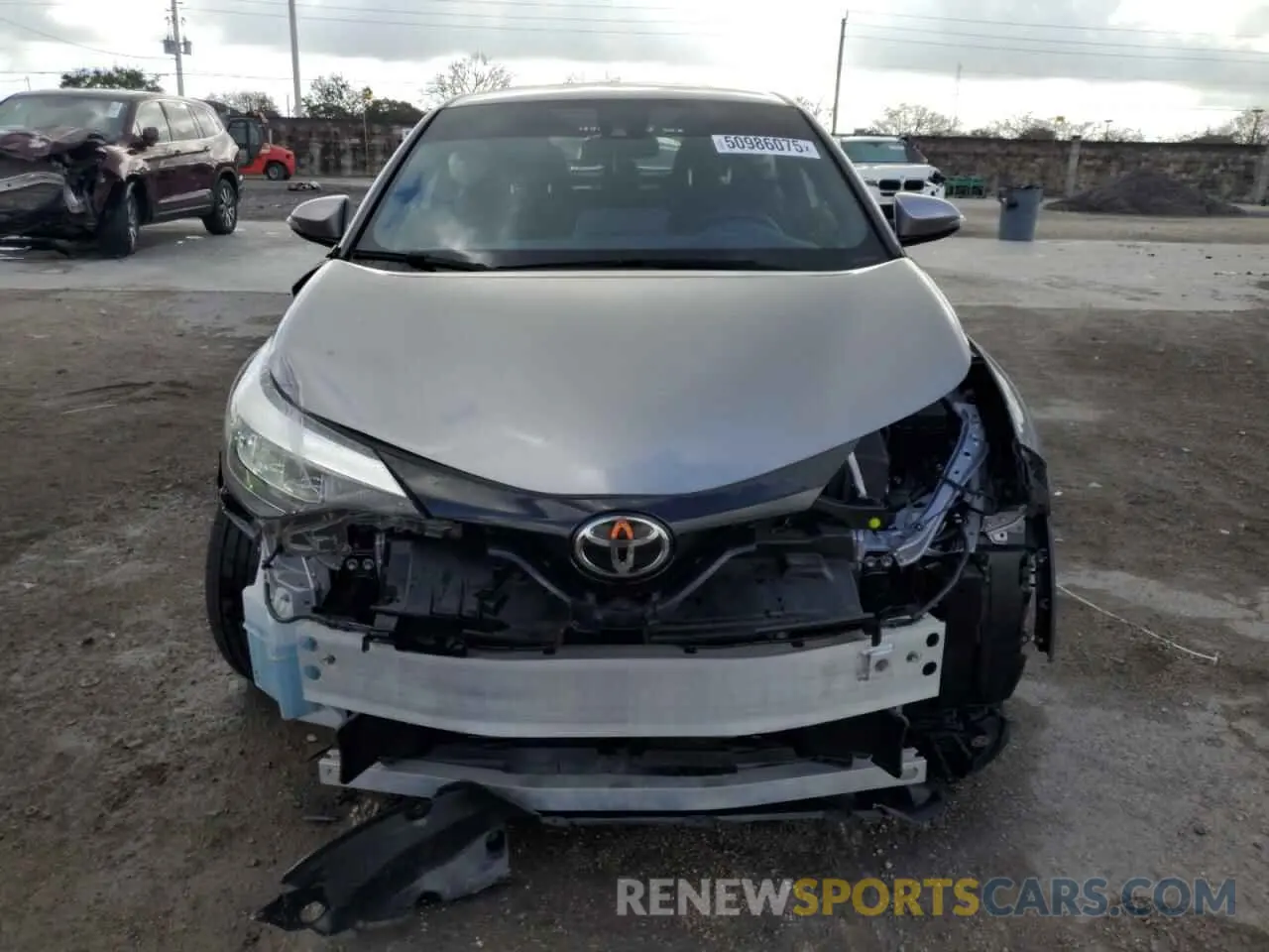 5 Photograph of a damaged car JTNKHMBX3L1088894 TOYOTA C-HR 2020