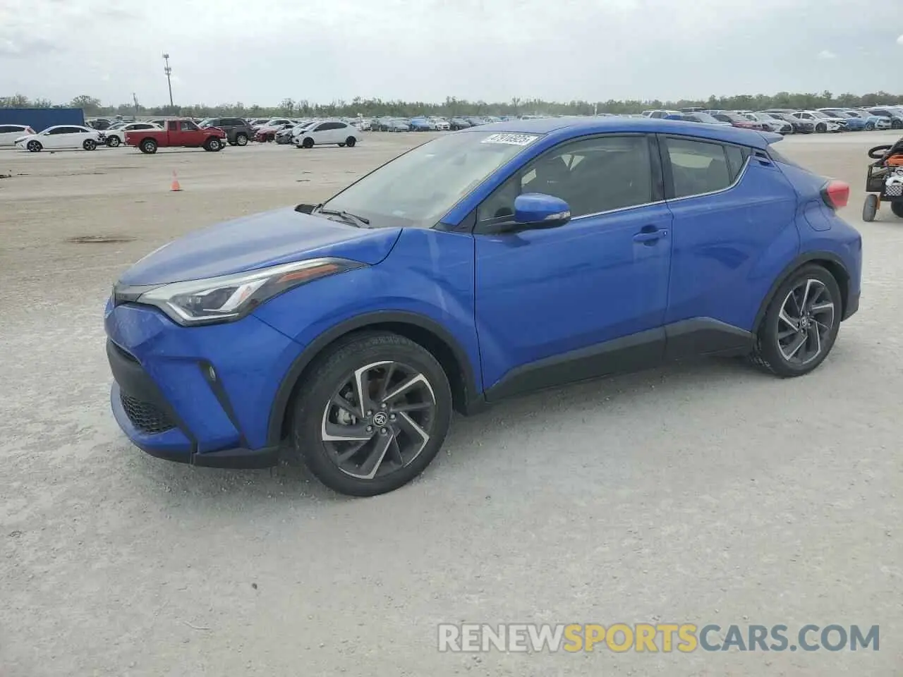 1 Фотография поврежденного автомобиля JTNKHMBX3L1092671 TOYOTA C-HR 2020