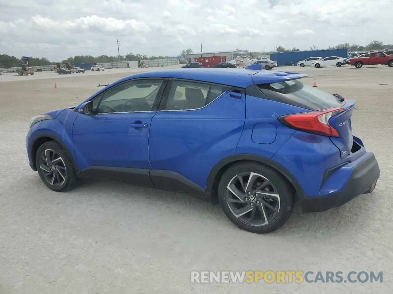 2 Фотография поврежденного автомобиля JTNKHMBX3L1092671 TOYOTA C-HR 2020