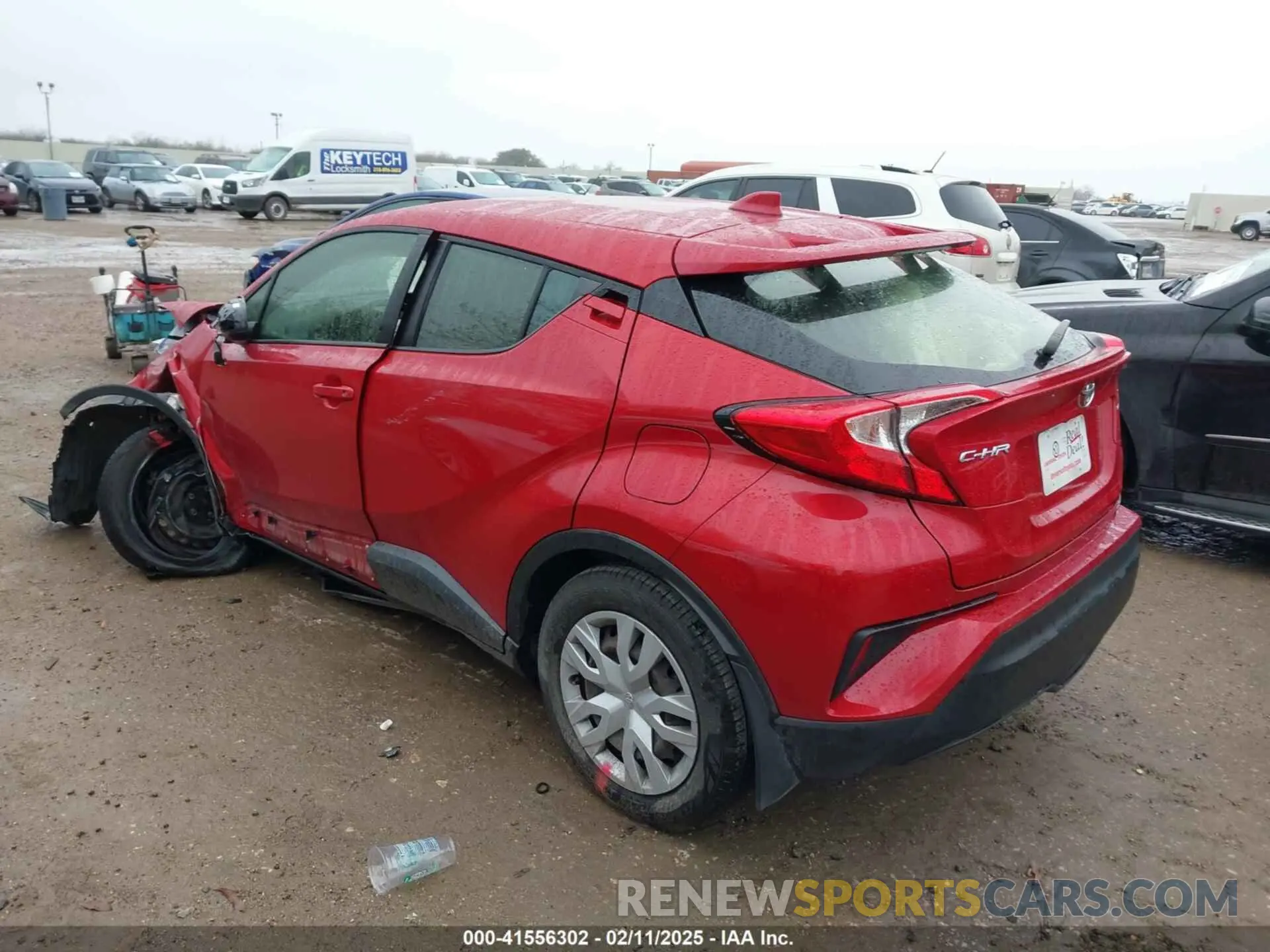 3 Photograph of a damaged car JTNKHMBX4L1067648 TOYOTA C-HR 2020