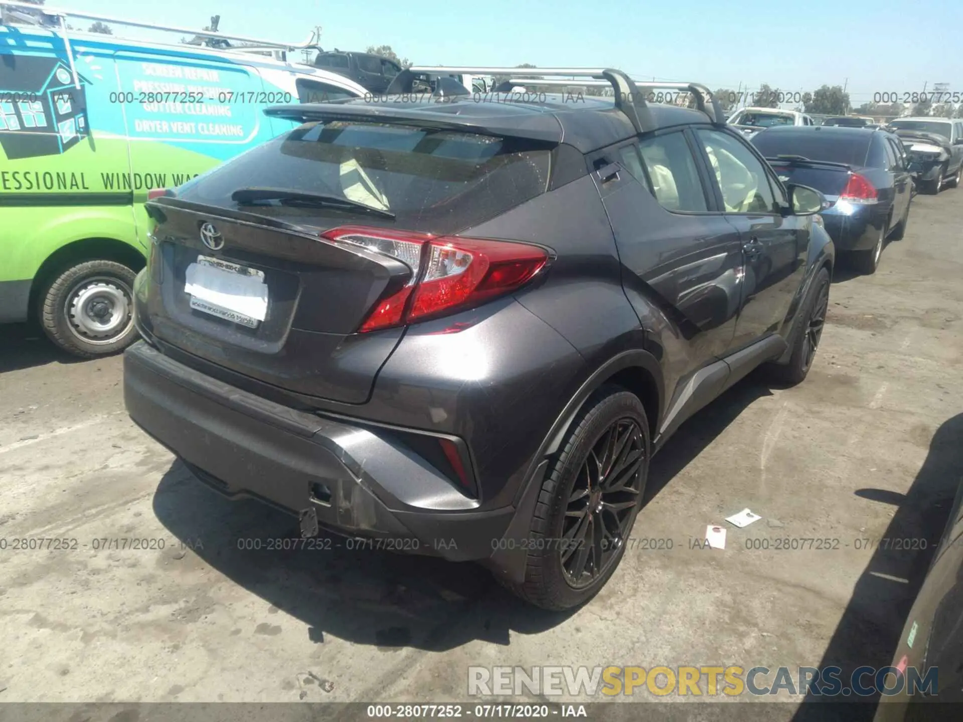 4 Photograph of a damaged car JTNKHMBX4L1077550 TOYOTA C-HR 2020