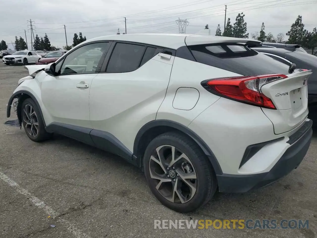 2 Photograph of a damaged car JTNKHMBX4L1078696 TOYOTA C-HR 2020