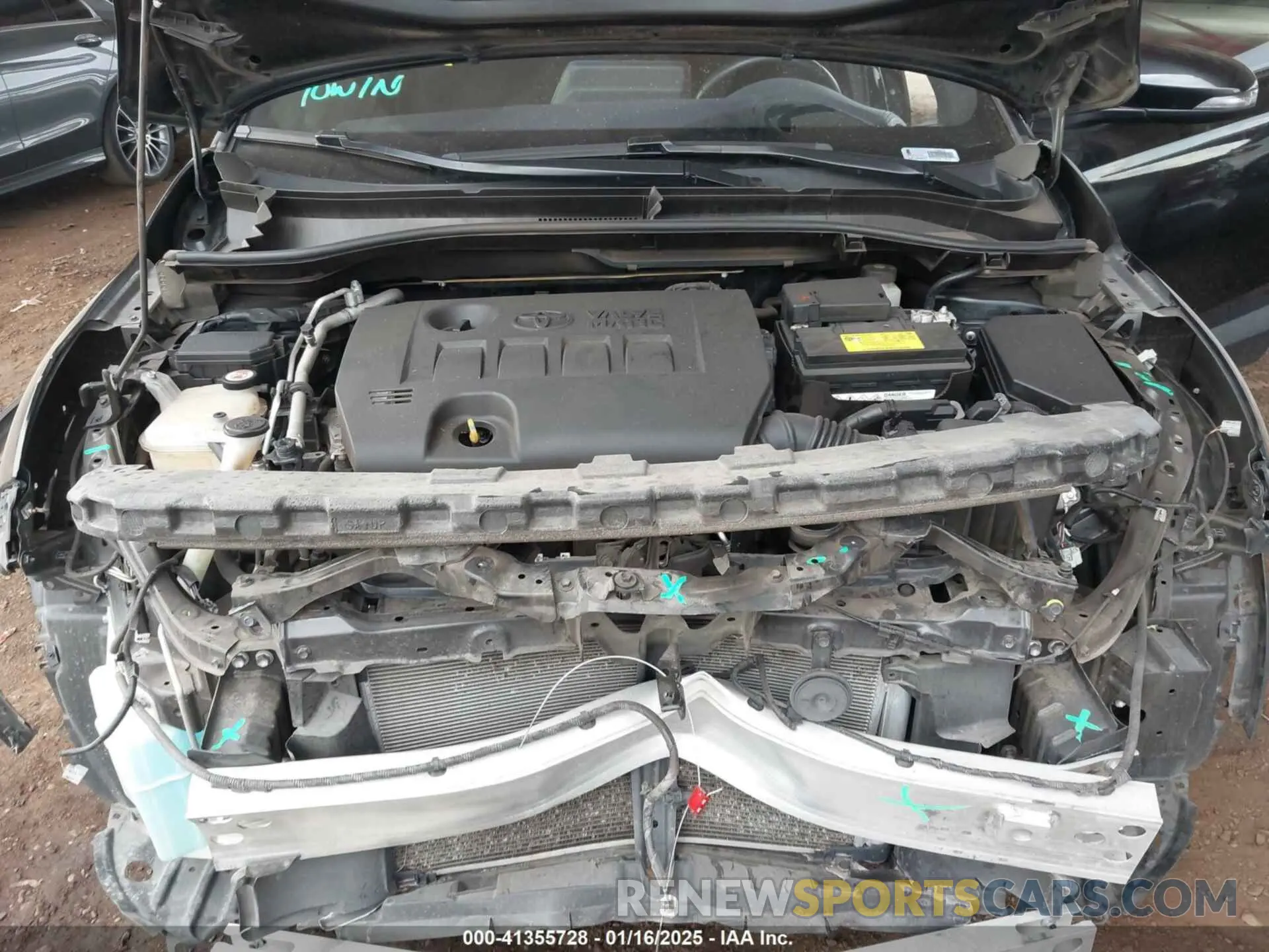 10 Photograph of a damaged car JTNKHMBX4L1078973 TOYOTA C-HR 2020