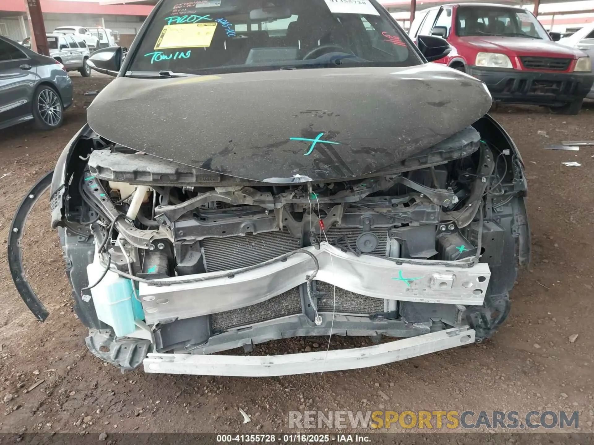 13 Photograph of a damaged car JTNKHMBX4L1078973 TOYOTA C-HR 2020