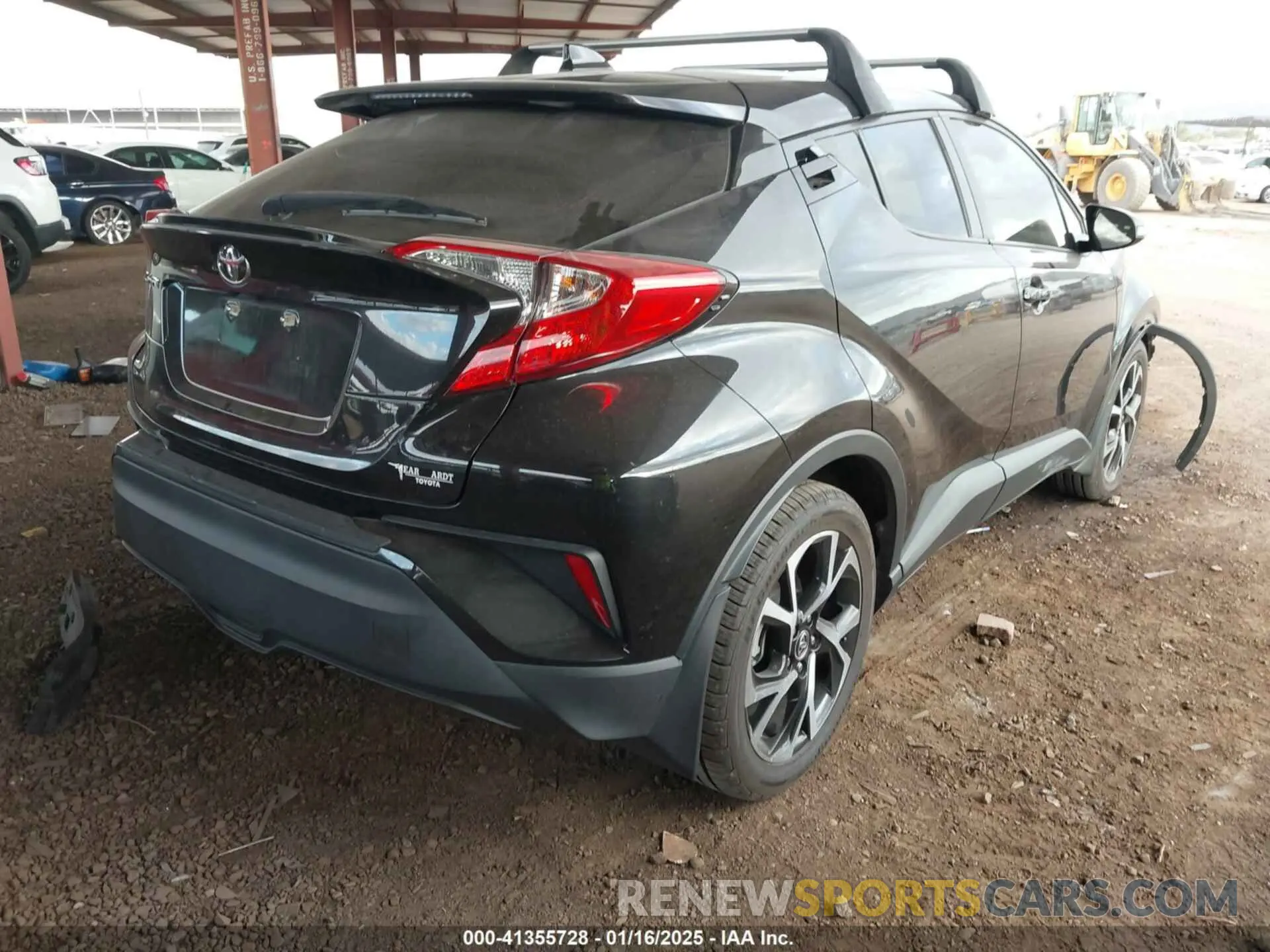 4 Photograph of a damaged car JTNKHMBX4L1078973 TOYOTA C-HR 2020